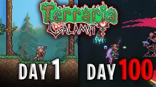 Gw menghabiskan 100 Hari di Terraria Calamity Mod... Ini Dia Yang Terjadi