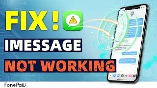 Why is iMessage Not Working | 5 Ways to Fix iMessage Not Working/iMessage Activation Error