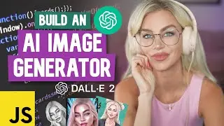 🛑 Build an AI Image Generator in JavaScript! (Super simple!) | OpenAI API DALL-E ChatGPT