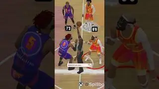 NBA 2K24 REC Gameplay: 7’3 Center Build vs 6’6 Power Forward Build #nba2k24 #2k #2k24