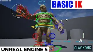 basic IK in controll rig in unreal engine 5