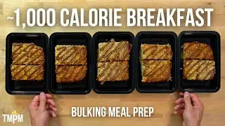 High Calorie Breakfast Meal Prep for Muscle Gain and Bulking | Big Boy Baked Oatmeal