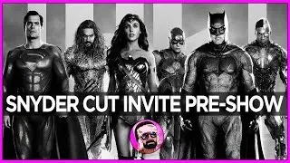 Pre Snyder Cut Invite Viewing Live Show