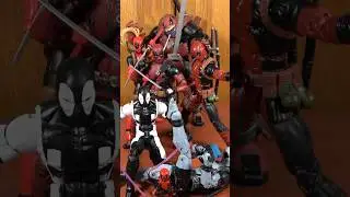 Every Deadpool Figure I Own! #deadpool #xmen #actionfigures #marvellegends #marvel #mcu #shorts