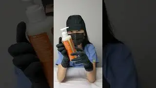 Black Latex Gloves with Massage Gel ASMR (No Talking)