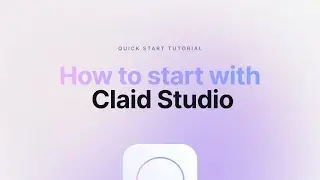 Claid Studio Tutorial