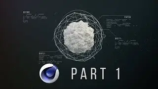 Abstract Galactic Sphere Tutorial - Part 1 - Cinema 4D