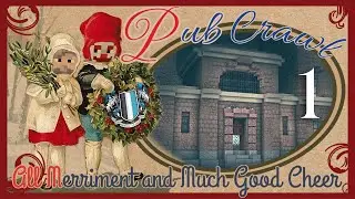 The Slammer - Day 1 - Christmas Pub Crawl In Minecraft 2023