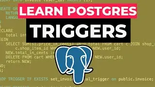 Postgres Triggers in a Nutshell