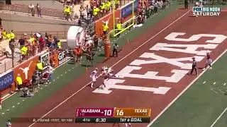 Bryce Young incredible touchdown pass vs Texas 2022 College Football