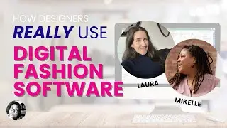 How a designer uses CLO3d fashion design software | CAD Chats with Laura Senkute