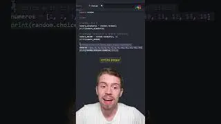 Principais funções aleatórias no Python | #shorts