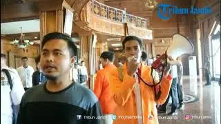 Ingin Segel Kantor Gubernur, Mahasiswa UIN dan UNJA Dihadang Pihak Keamanan