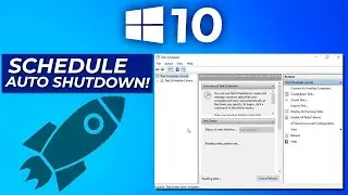 How to Schedule Auto Shutdown in Windows 10 REALLY EASY 2024