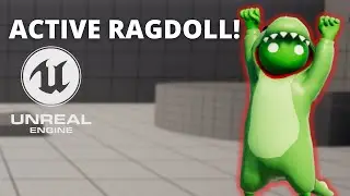 How to Make an Active Ragdoll (like Gang Beasts) in Unreal Engine 5