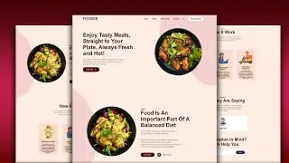 The best React complete project for beginner with source code - Restaurant Web Site