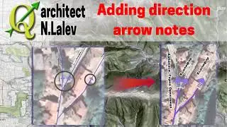 Street Network map - how to add route arrows with labels (QGIS)