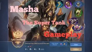 Masha Epic Comeback Rank Solo Gameplay