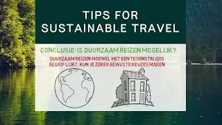 Sustainable Travel: Tips, trends & companies for a greener holiday 🌱