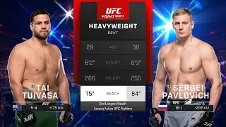 Sergei Pavlovich vs Tai Tuivasa | FULL FIGHT