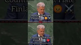 Countries That Hate ⚔️ Finland 🇫🇮 Vs Countries That Love ♥️ Finland 