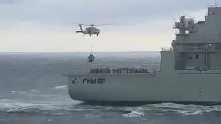 Vertical Replenishment: USS Gerald R. Ford (CVN 78)