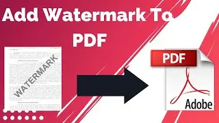 How To Add Watermark in PDF File | Insert Watermarks in PDF for Free Online Simple & Quick [Latest].