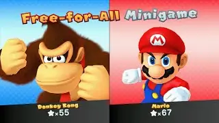 Mario Party 10 - Donkey Kong vs Mario - Chaos Castle Duel