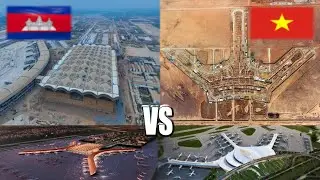 Techo Takhmao International Airport🇰🇭 vs Long Thanh International Airport🇻🇳 / Southeast Asia 2024