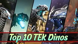 Top 10 Tek Dinos  | Welcher ist die Beste ! ARK Survival Evolved