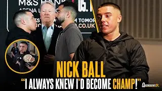 “I always knew I’d become CHAMP” 🏆 Nick Ball talks Ronny Rios and praises Frank Warren