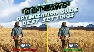 Star Wars Outlaws | OPTIMIZATION GUIDE | Every Setting Tested | Best Settings