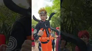 Trying Ninja Weapon 🥷🧨 #spd #naruto #anime #hinata #gaara #rocklee #sasuke #sakura