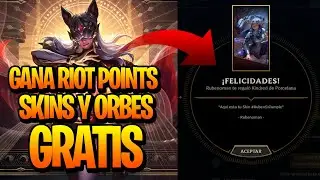 COMO conseguir SKINS Y RP GRATIS en LOL 2022 (S12) + SORTEO SKIN LEGENDARIA Y RP