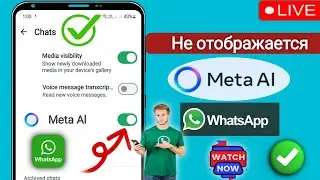 Meta AI не отображается в WhatsApp (правила 2025) | Как получить Meta AI в WhatsApp