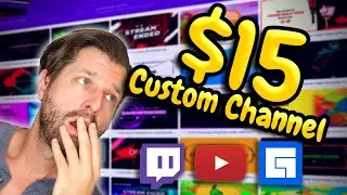 Upgrade Any Stream & Channel For ONLY $15 - New Streamer Store!