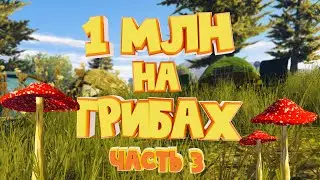 1 МЛН на ГРИБАХ. МУХОМОРЫ. Часть 3. Majestic RP | GTA 5