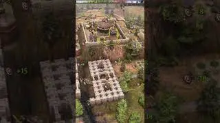 Farthest Frontier - Vanquisher Defense with terraforming and castles