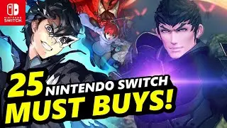 TOP 25 Underrated Must-Buy Nintendo Switch Games !