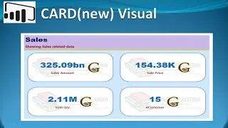 Power BI Update June 2023- New Card Visual