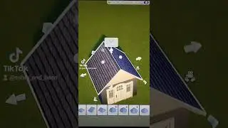how to find, resize, curve, and otherwise adjust roof pieces in the Sims 4