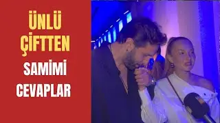 Başak Gümülcinelioğlu ve Mehmet Çağrı Çitanak’tan evlilikleri ve gündeme dair samimi açıklamalar.