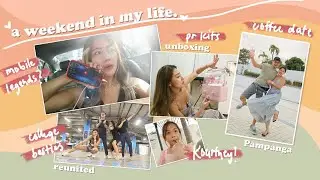 A Weekend in My Life | Coffee in Pampanga + Unboxing + Reunited With College Besties