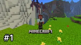 Day one in Minecraft pe | #1