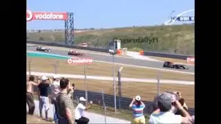 2009 Turkish GP - V8 Sound