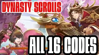 DYNASTY SCROLLS ALL 16 GIFT CODES 2021 I REDEEM CODES DYNASTY SCROLLS 2021