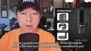 VeGue VM50 Condenser Desktop Microphone | Quick Review/Test