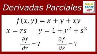 REGLA DE LA CADENA EN FUNCIONES MULTIVARIADAS - Ejercicio 1