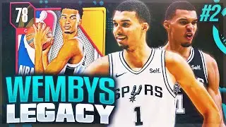 WEMBYS LEGACY #2 - OPENING SO MANY PACKS!! NBA 2K24 MYTEAM!!