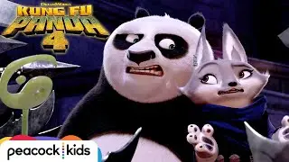 Po Runs into Juniper Citys DANGEROUS Underworld | KUNG FU PANDA 4